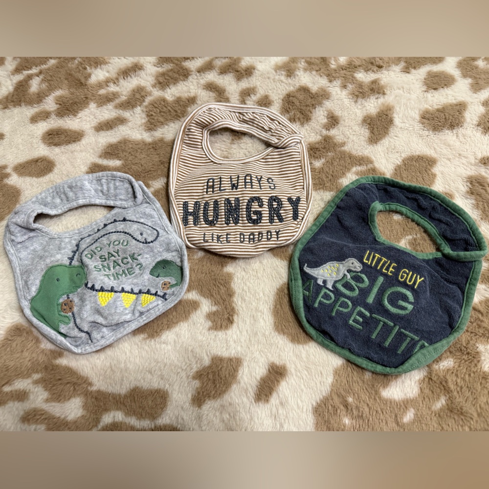 Carter’s Dinosaur Bib Bundle